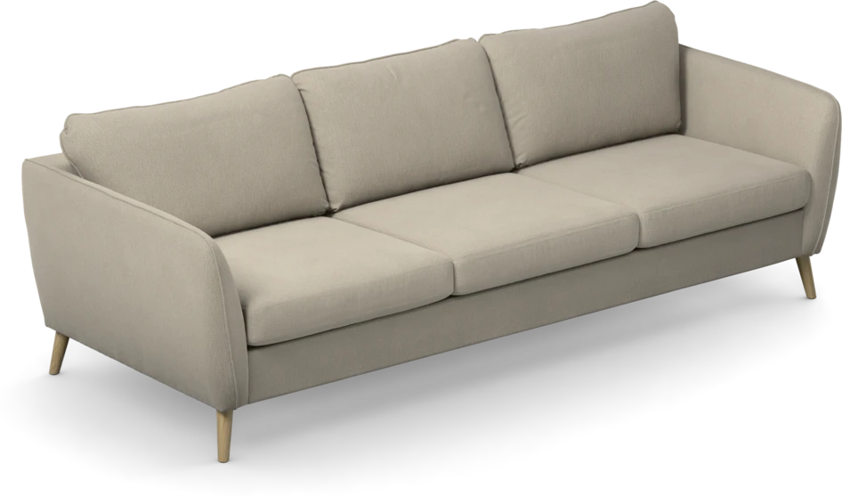 County - 3-sits soffa - Grå