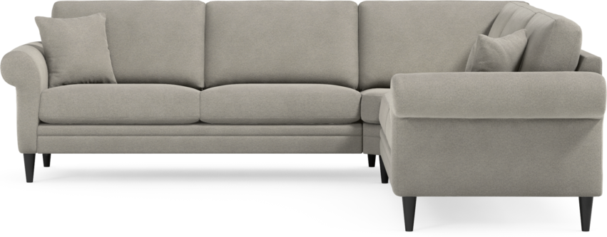 Eden - Hörnsoffa, 2,5+2,5-sits - Grå