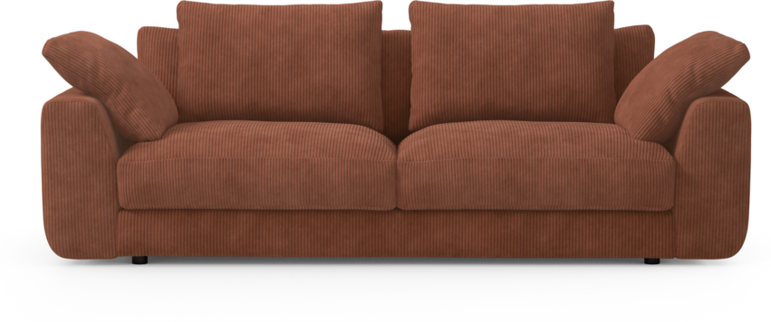 Amie - 3-sits soffa - Orange