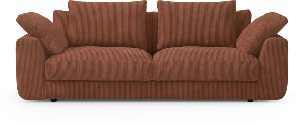 Amie - 3-sits soffa - Orange