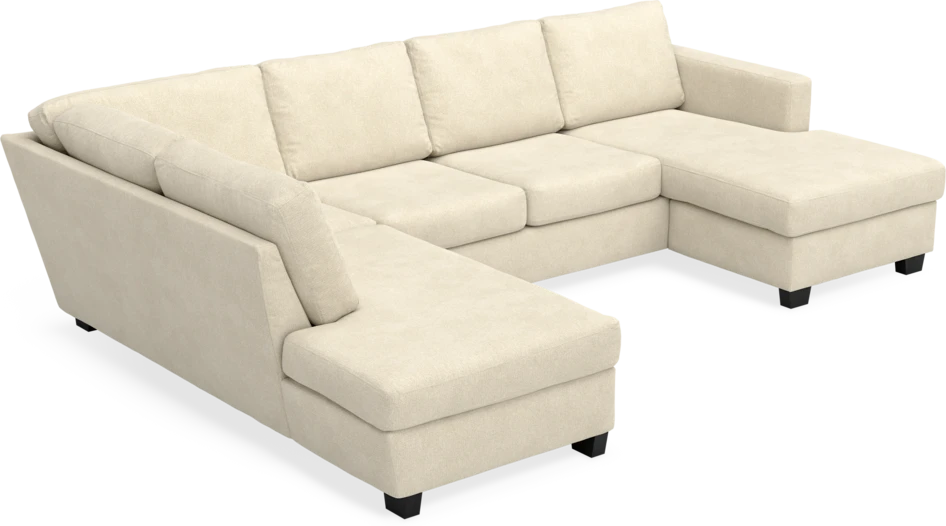 Friday - 3-sits soffa med divan vänster och schäslong höger - Beige