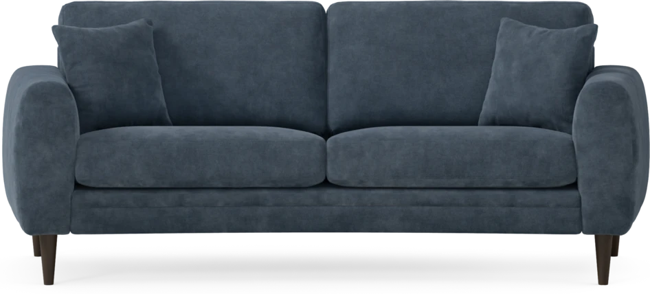 Eden - 2,5-sits soffa svängd - Blå