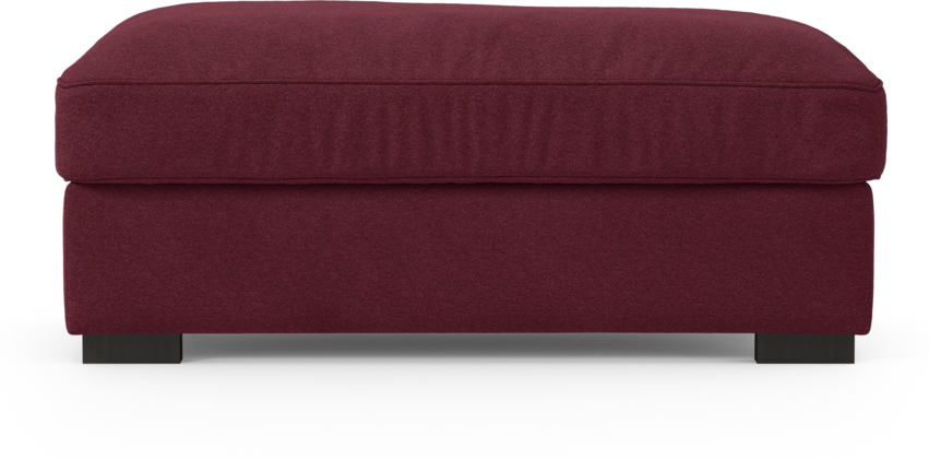 Mila - Fotpall 108 - Röd