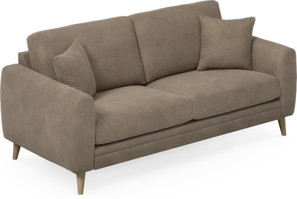 Eden - 2,5-sits soffa - Brun
