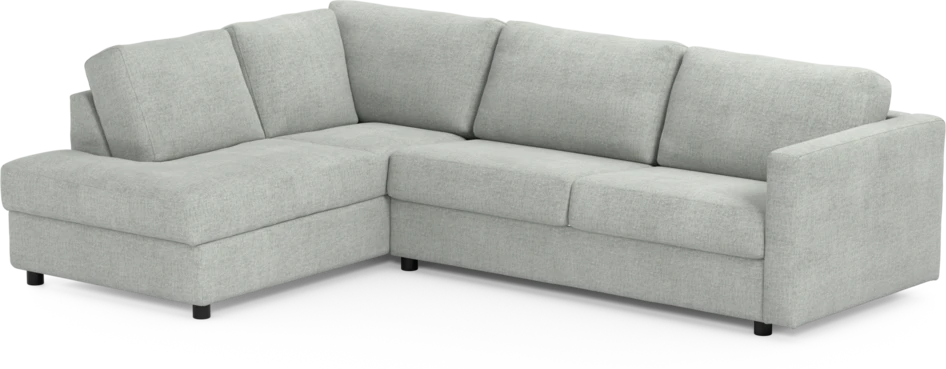 Lindö - Bäddsoffa 2,5-sits med divan - Grå