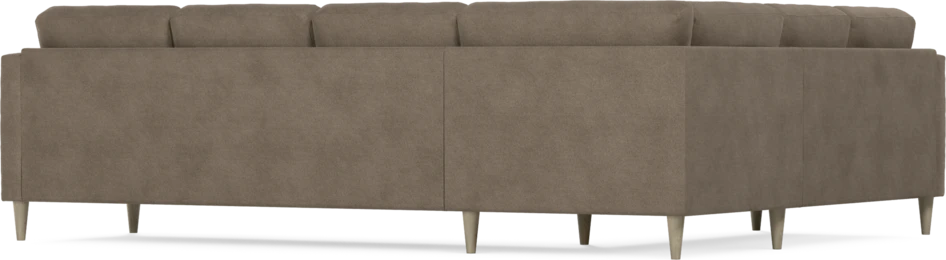 Eden - Hörnsoffa, 2+3-sits - Brun