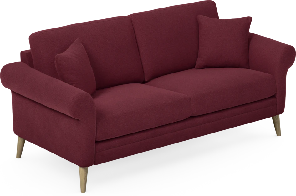 Eden - 2,5-sits soffa - Röd