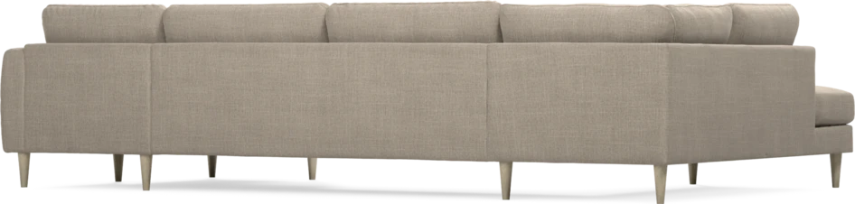 Bridge - 3-sits soffa med divan vänster och schäslong höger - Beige