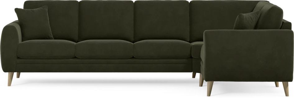 Eden - Hörnsoffa, 3+1-sits - Grön