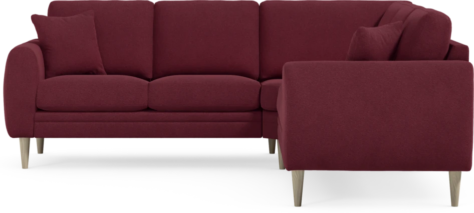 Eden - Hörnsoffa, 2+2-sits - Röd
