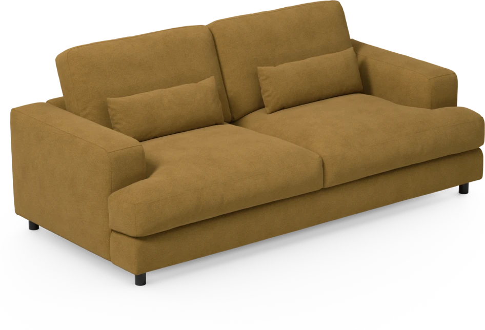 Noma - 3-sits soffa - Gul