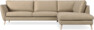 Madison Lux - 3-sits soffa med divan höger - Beige