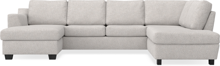 Friday - 3-sits soffa med schäslong vänster och divan höger - Grå