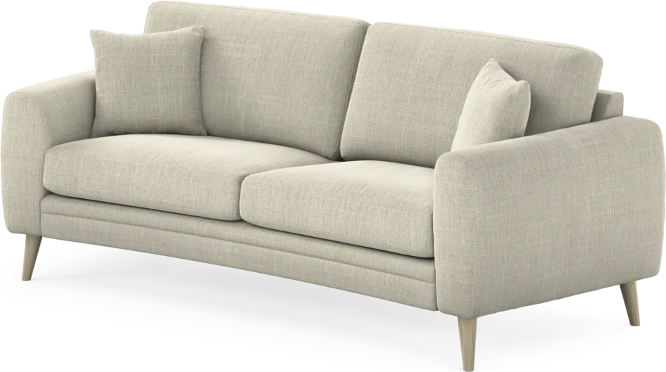 Eden - 2,5-sits soffa svängd - Beige