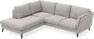 Madison - 2-sits soffa med divan vänster - Beige