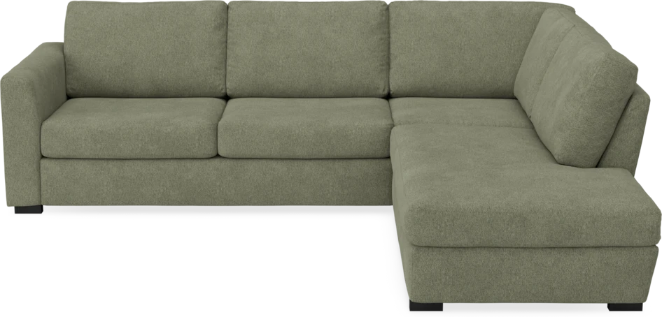 Friday - 2,5-sits soffa med divan höger - Vit