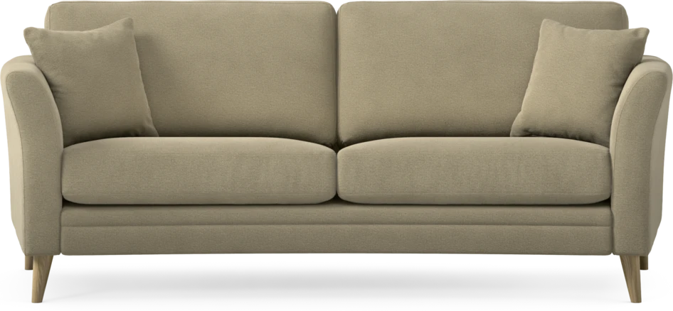 Eden - 2,5-sits soffa svängd - Beige