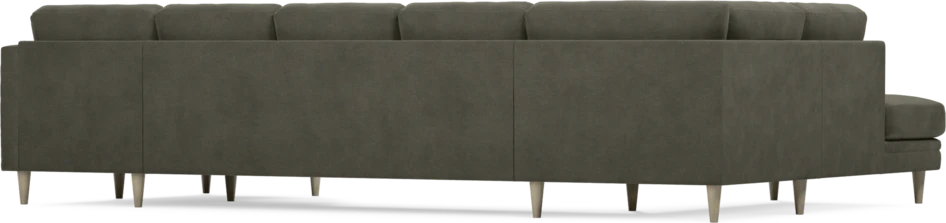 Eden - 3-sits soffa med divan vänster och schäslong höger - Grå