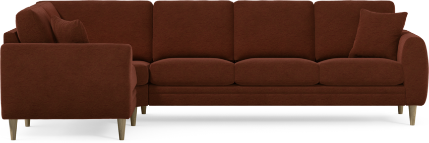 Eden - Hörnsoffa, 1+3-sits - Orange