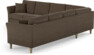Eden - Hörnsoffa 3+3 - Brun