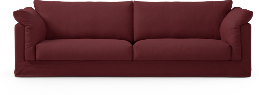 Cherrie Klädsel - Klädsel till 4-sits soffa - Röd