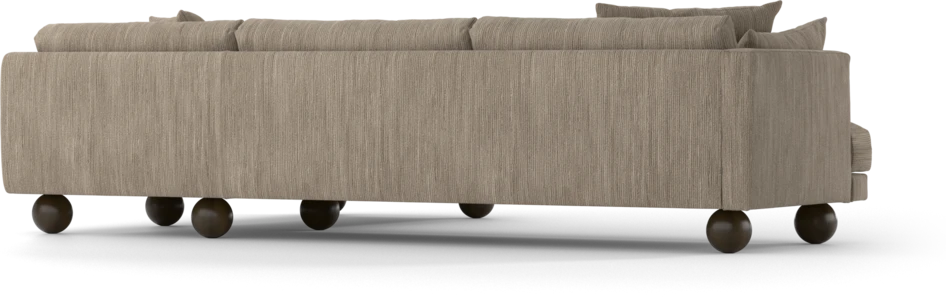 Harper - 3-sits soffa med divan höger - Beige