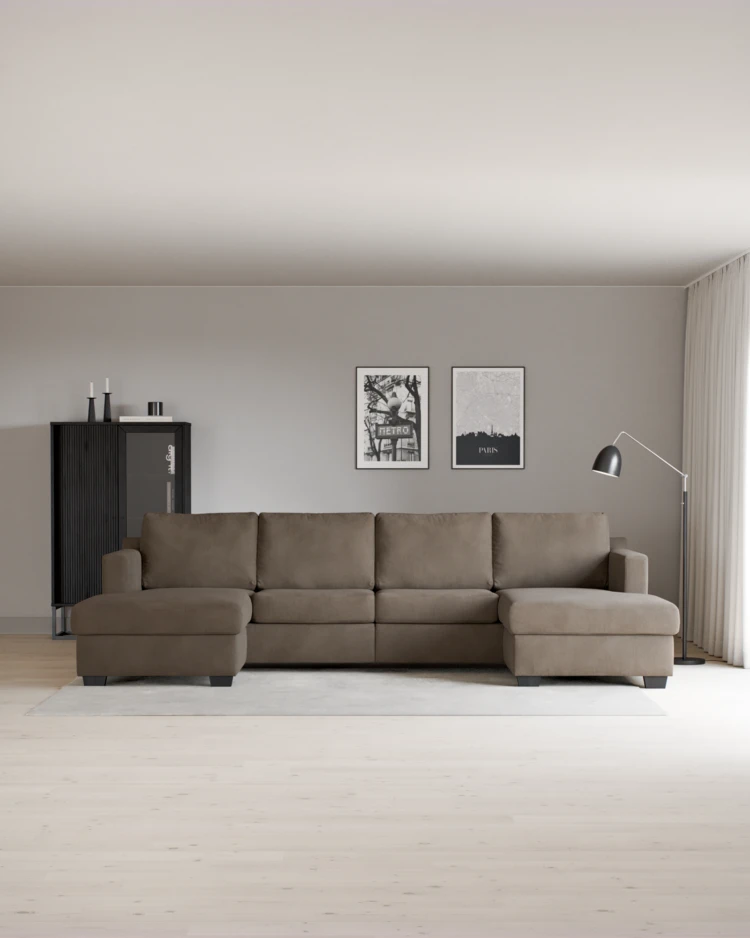 Friday - 2-sits soffa med två schäslonger - inspiration
