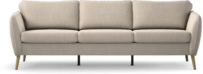 County - 3-sits soffa - Beige