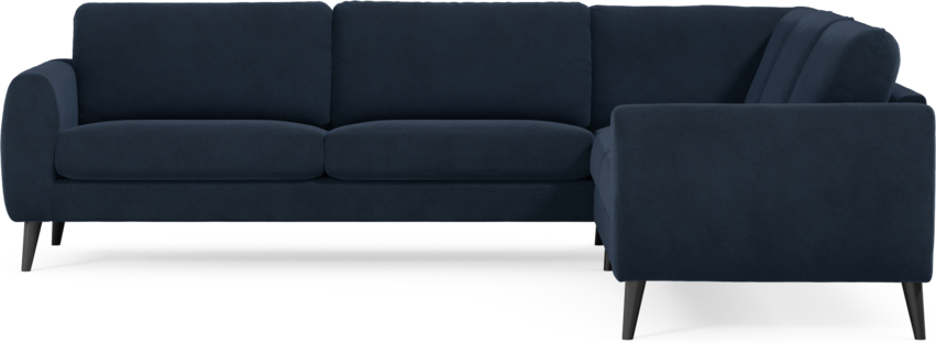 Bridge - Hörnsoffa, 3+2-sits - Blå