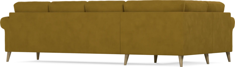 Eden - Hörnsoffa, 1+3-sits - Gul