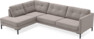 Rio - 3-sits soffa med divan vänster - Grå
