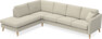 Eden - 3-sits soffa med divan - Beige
