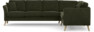 Eden - Hörnsoffa 3+2 - Grön