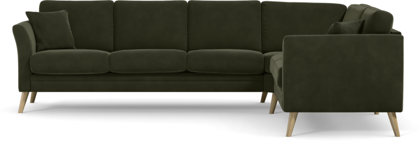 Eden - Hörnsoffa 3+2 - Grön