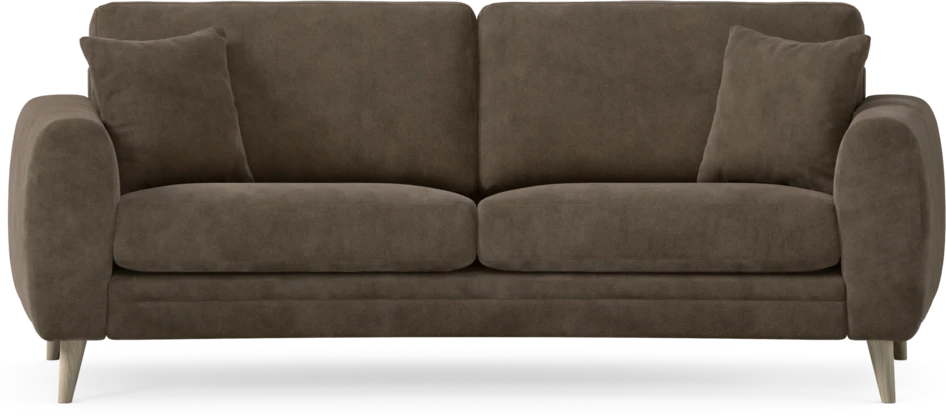 Eden - 2,5-sits soffa svängd - Brun