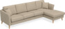 Eden - 3-sits soffa med schäslong - Beige