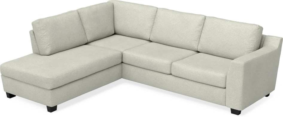 Friday - 2,5-sits soffa med divan vänster - Beige