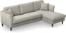 Eden - 2,5-sits soffa med schäslong - Grå