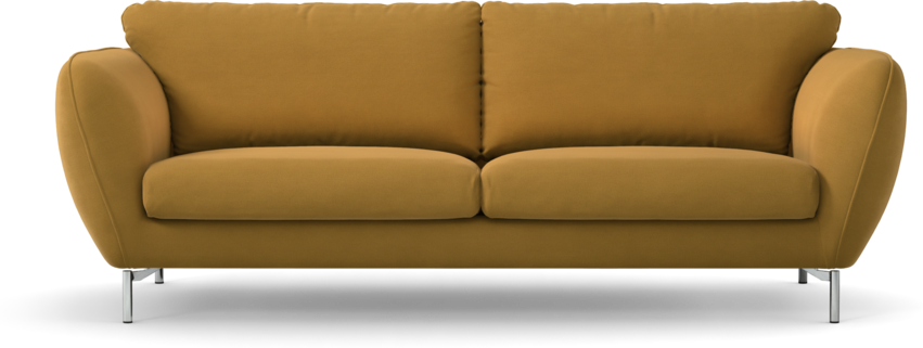 Madison Lux - 3-sits soffa - Gul
