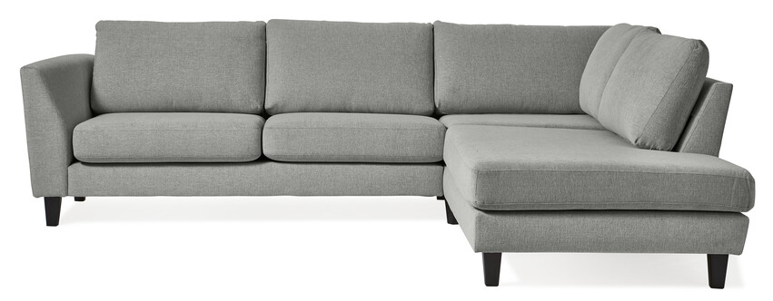 Saturday - 2,5-sits soffa med divan höger - Grå