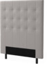 Delux Trensad - Sänggavel, 90-210 cm - Grå