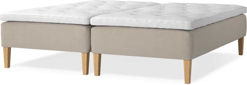 Delux Sense - Ramsäng, dubbelsäng med bäddmadrass