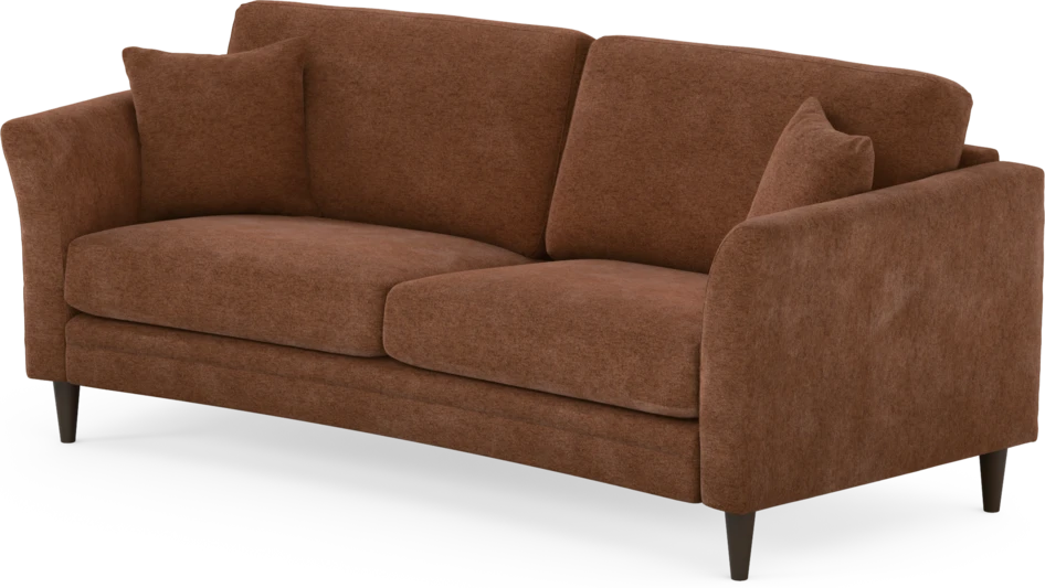 Eden - 2,5-sits soffa svängd - Orange
