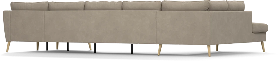 County - 4-sits soffa med divan vänster och schäslong höger - Beige