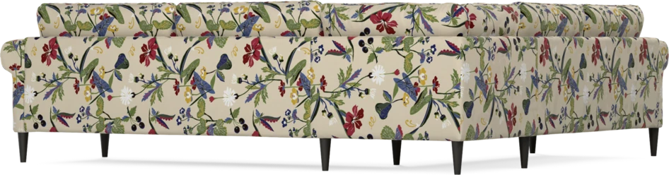 Bridge - Hörnsoffa, 2+3-sits - Flerfärgad