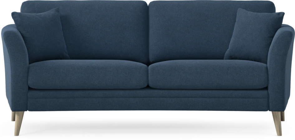 Eden - 2,5-sits soffa svängd - Blå