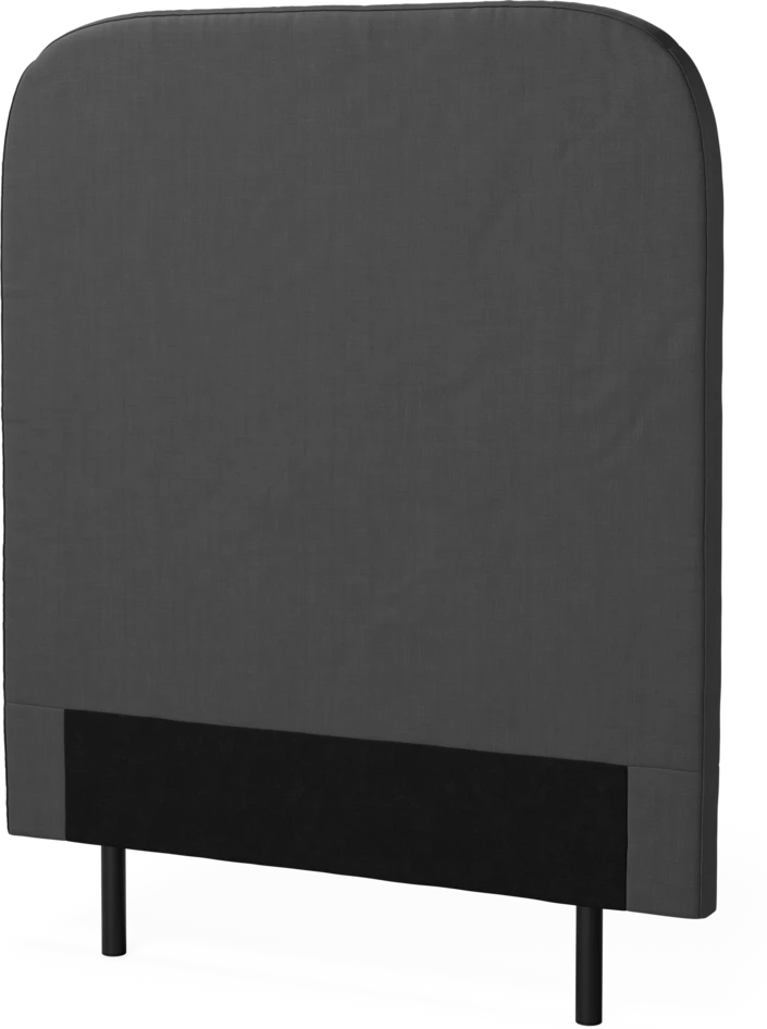 New York slät - Sänggavel, 90-210 cm - Grå