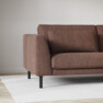 Willow - 3-sits soffa med divan höger, fast klädsel - Orange