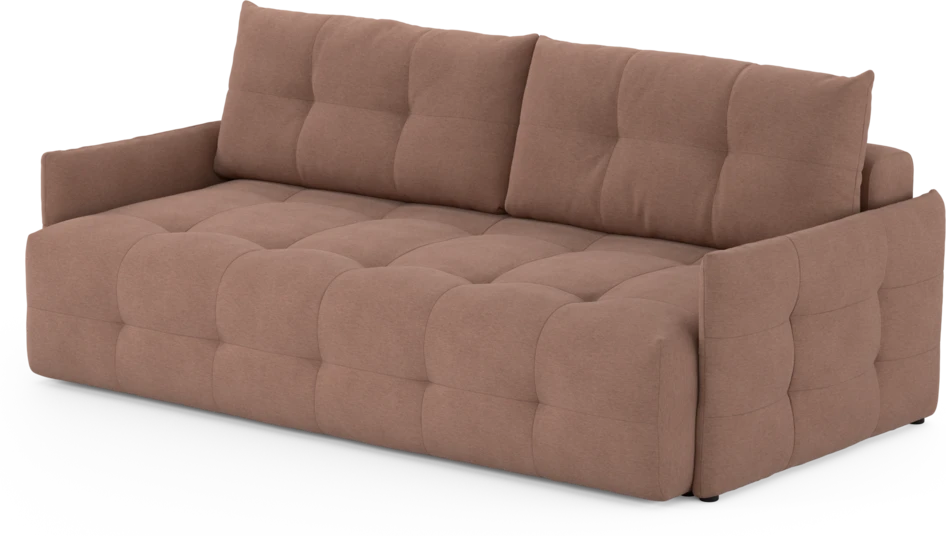 Bella - Bäddsoffa 3-sits - Rosa