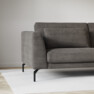 Willow - 3-sits soffa med divan vänster, fast klädsel - Brun